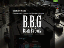 Tablet Screenshot of beatsbygods.com